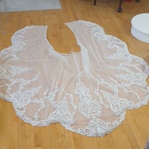 Detachable Wedding Dress Train